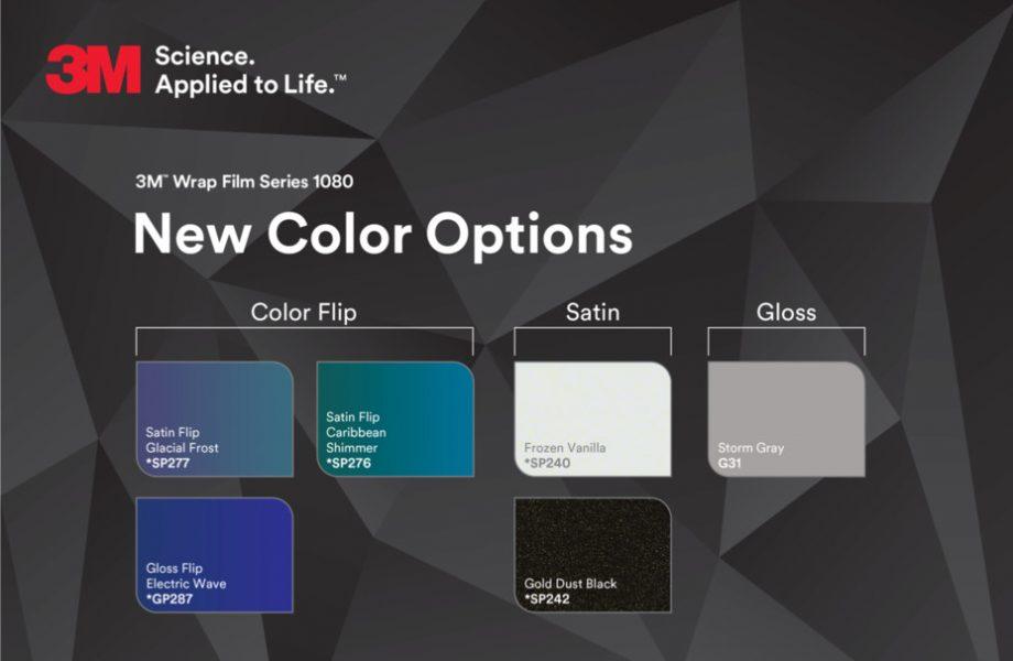 3M anuncia novas cores de vinis para envelopamento.