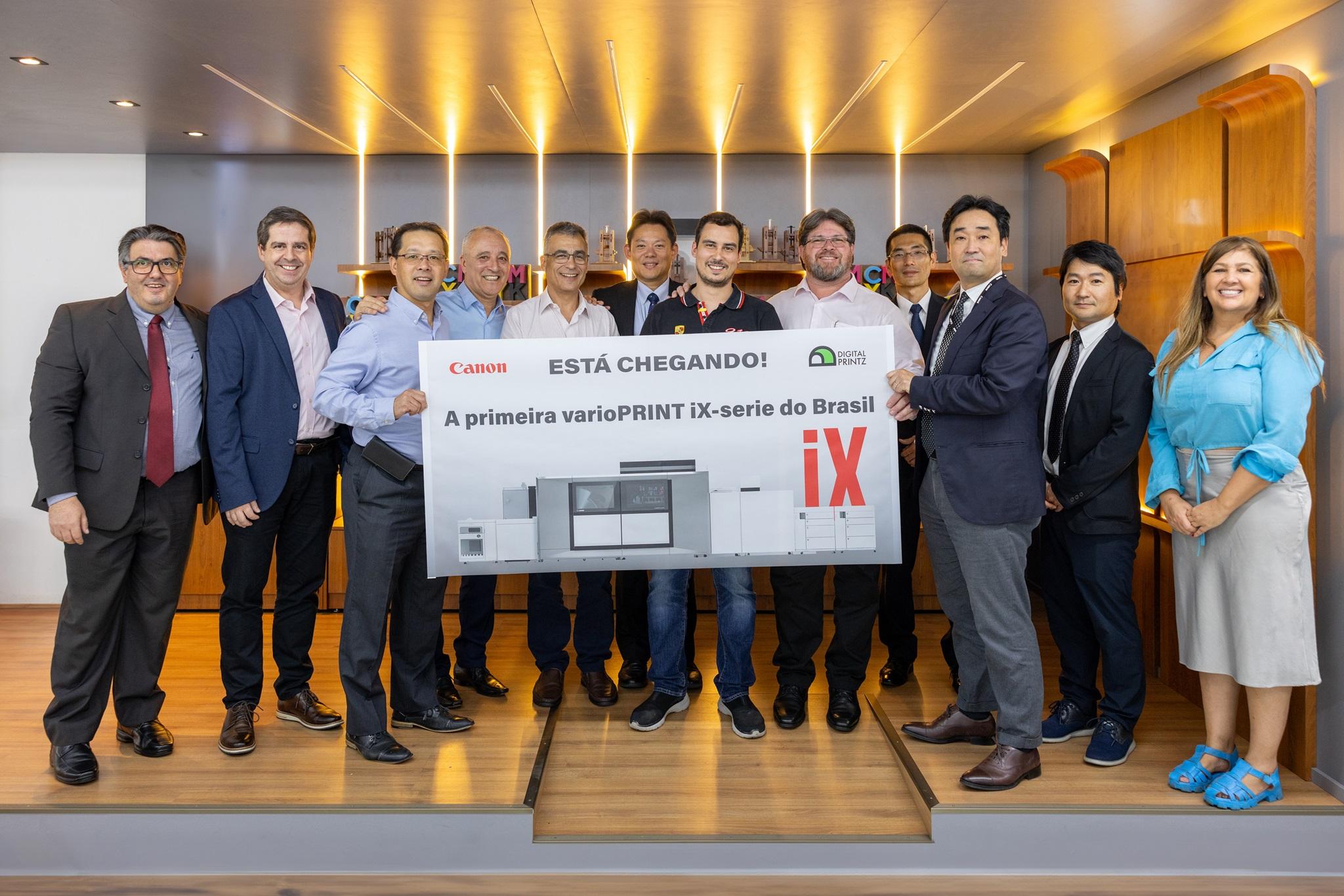 Digital PrintZ adquire a impressora varioPRINT iX da Canon para impulsionar o mercado de produtos personalizados - Equipamento chega ao Brasil ainda neste mês