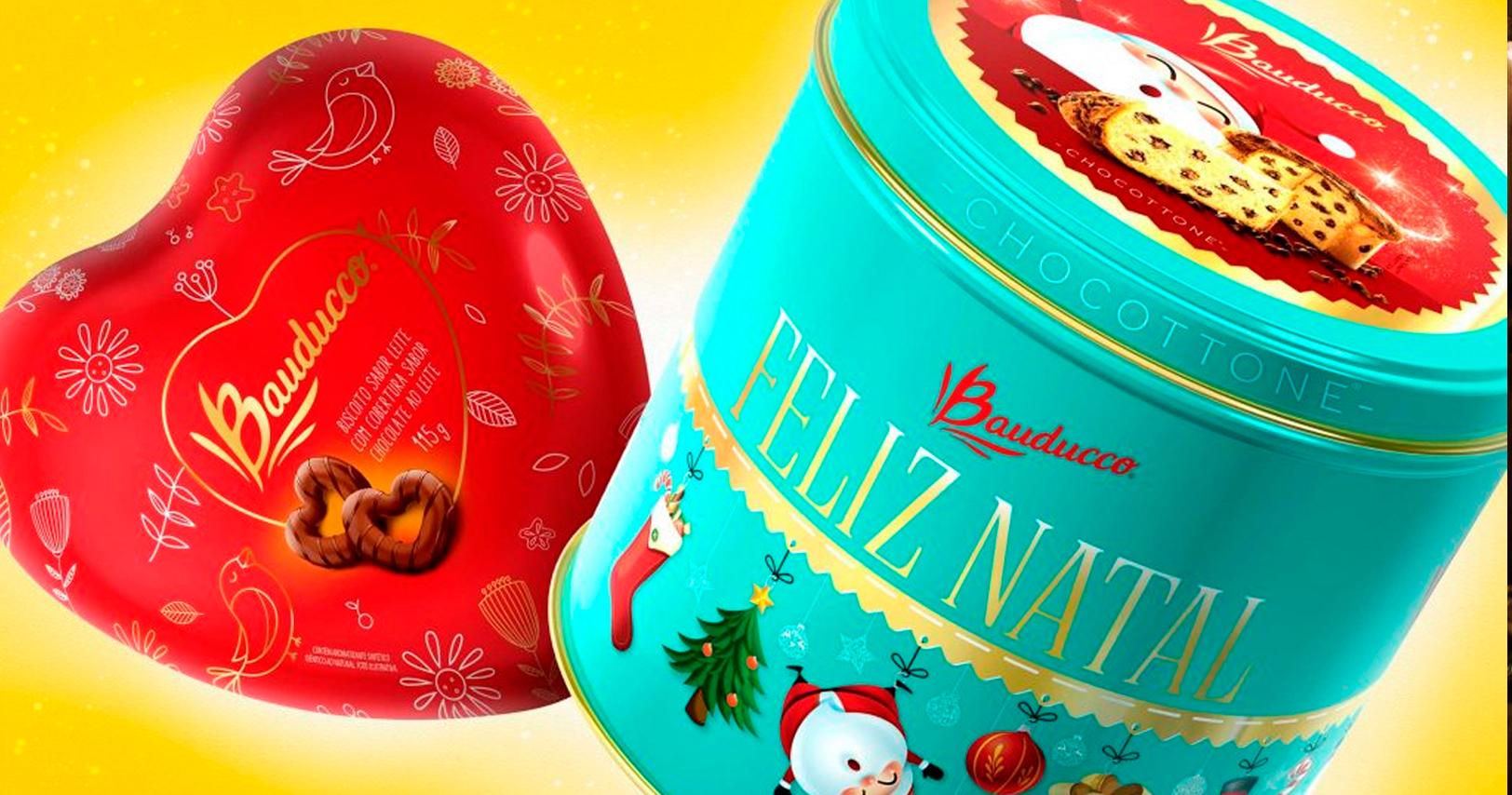 Panettones da Bauducco têm embalagens comemorativas