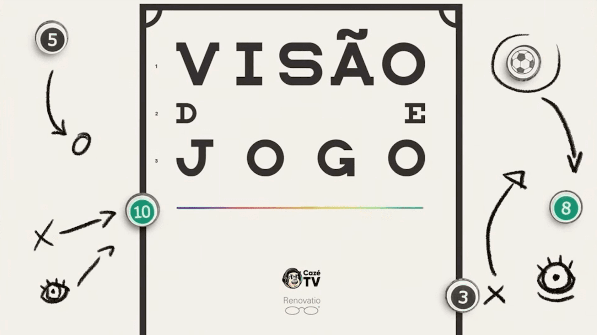 "Visão de Jogo" Mobiliza Conscientização sobre Saúde Ocular com Apoio da Cazé TV