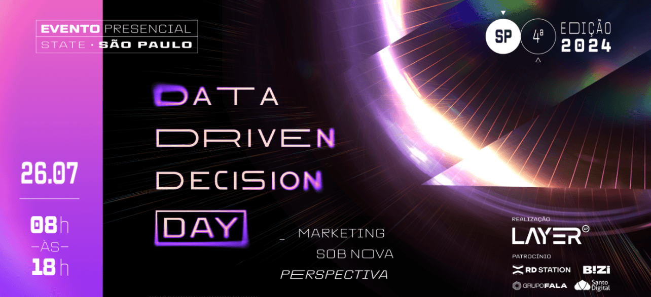 Data Driven Decision Day aborda uso de dados em diferentes áreas do marketing