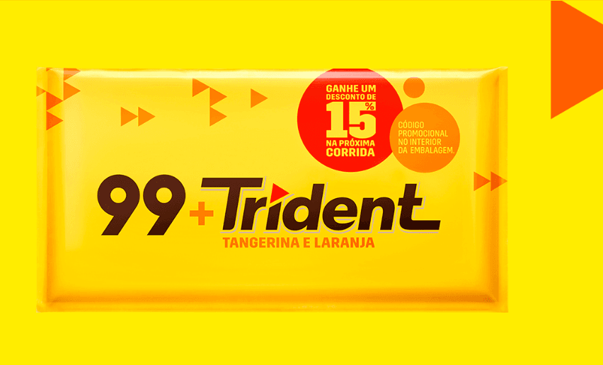99 E Trident se unem para oferecer benefícios aos usuários