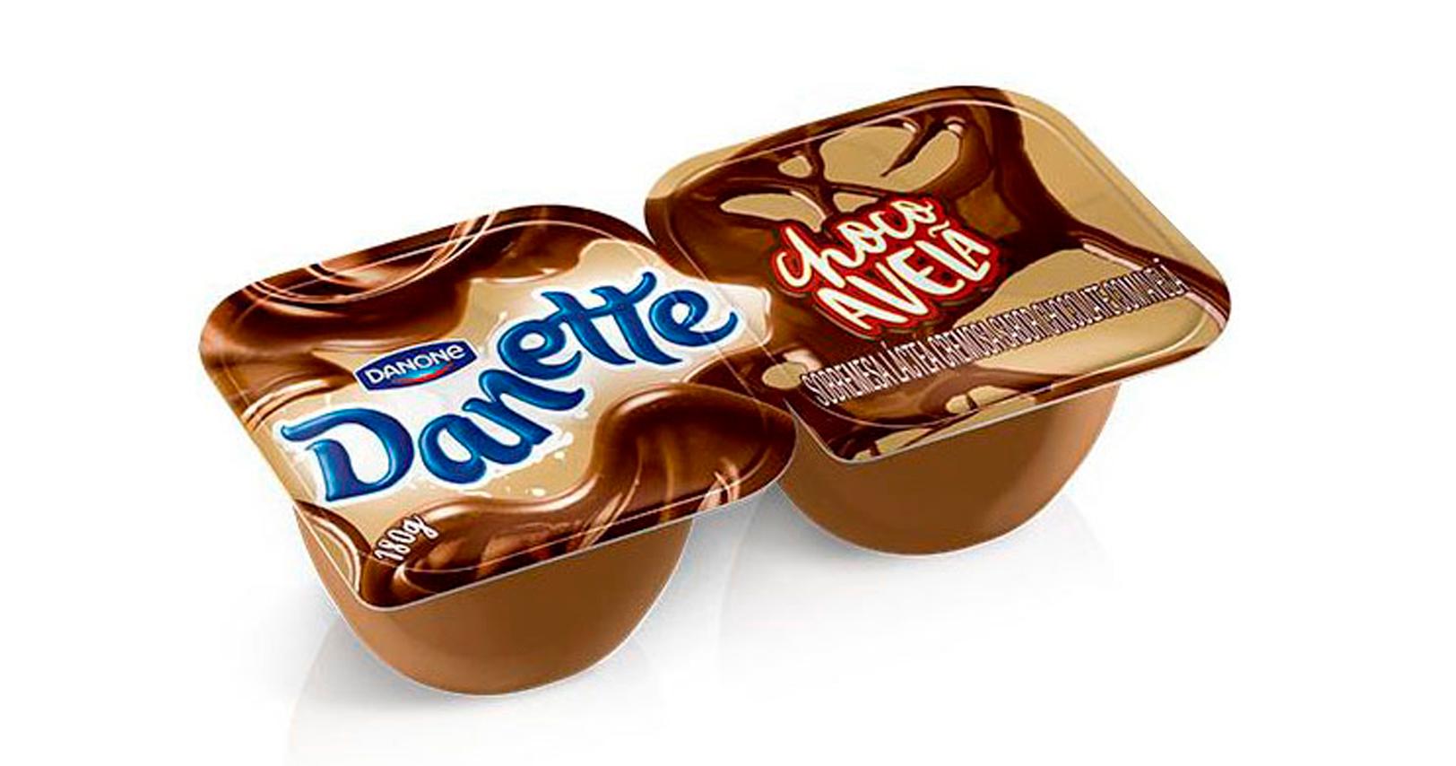 Embalagens de Danette têm nova identidade visual