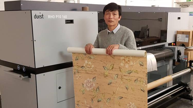 Durst amplia negócios de design exclusivo papel de parede
