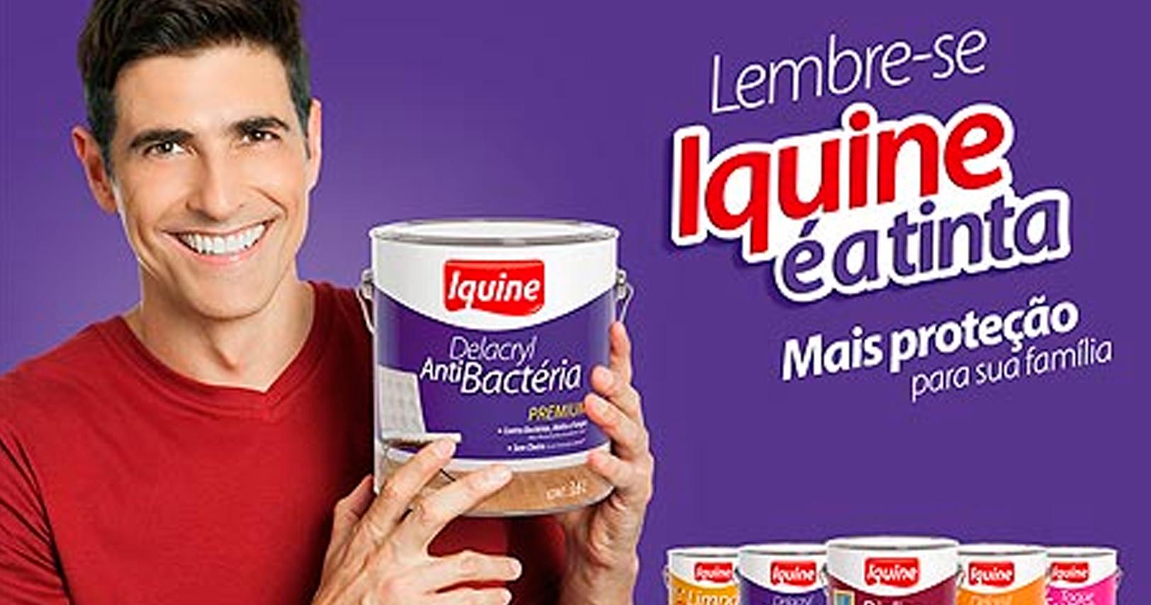 Tintas Iquine escala Reynaldo Gianecchini para nova campanha