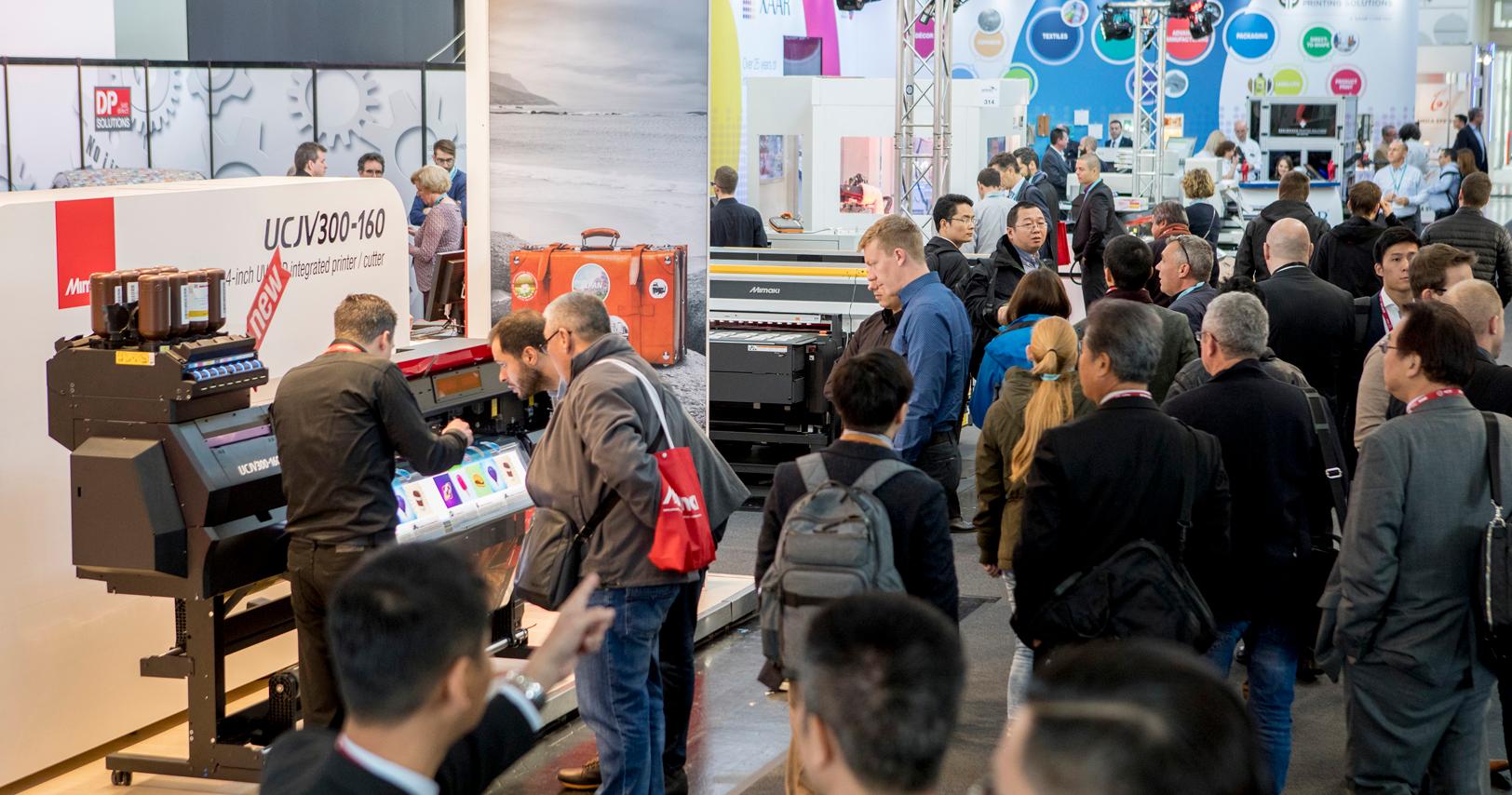 Exposição para tecnologia de impressão industrial, InPrint 2017 começou