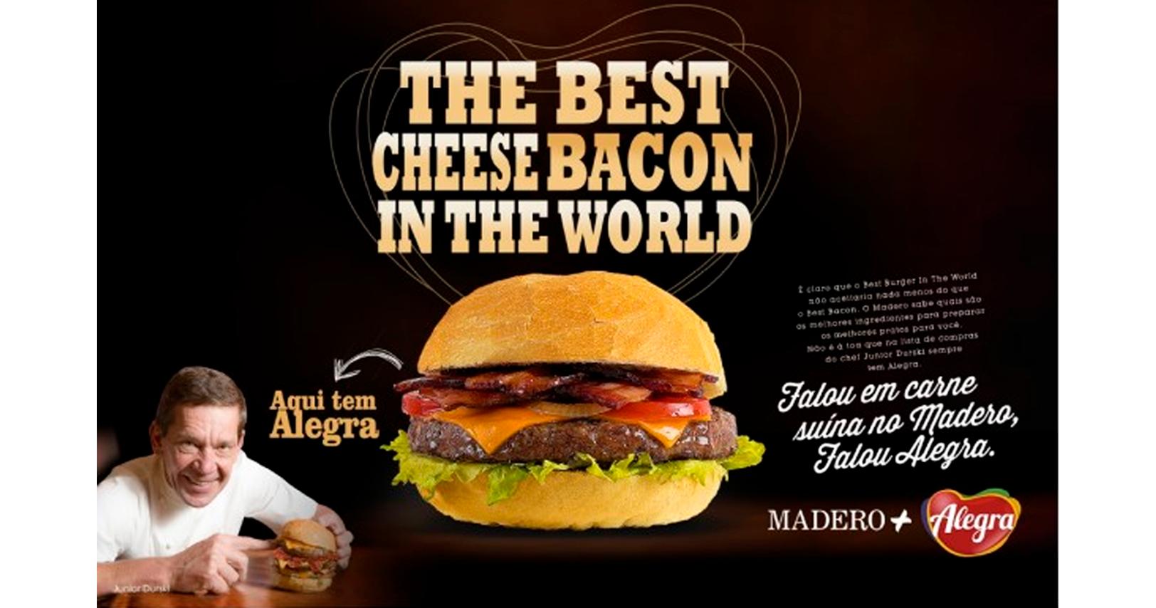 Alegra Foods e Madero juntos em nova campanha