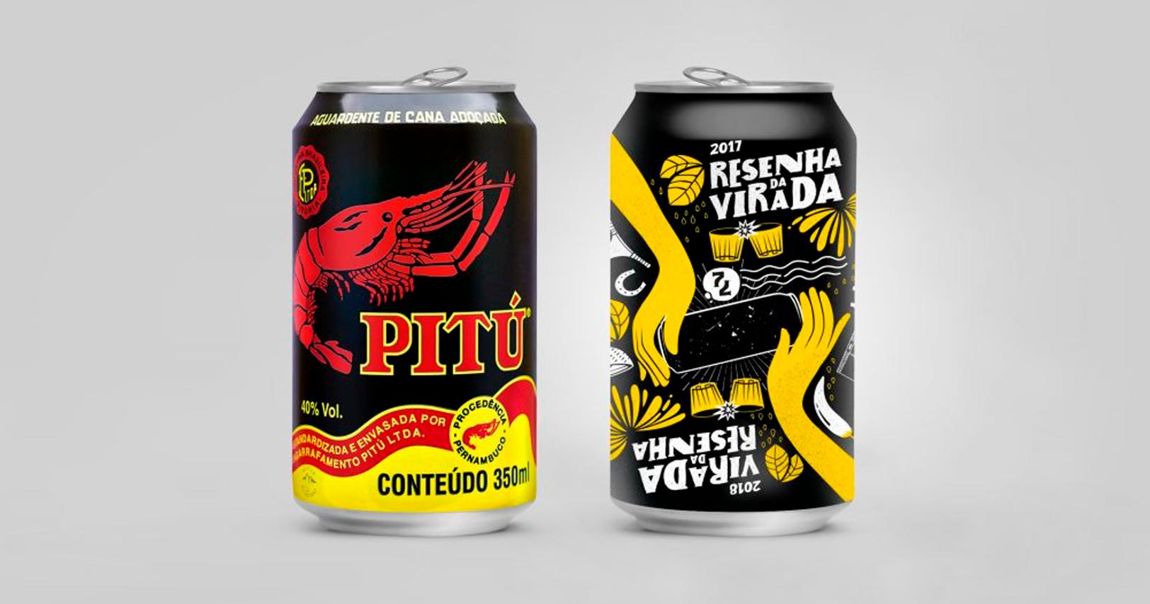 Pitú lança latinha especial de Réveillon