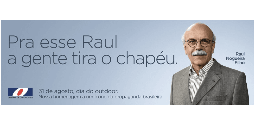Pra esse Raul a gente tira o chapéu