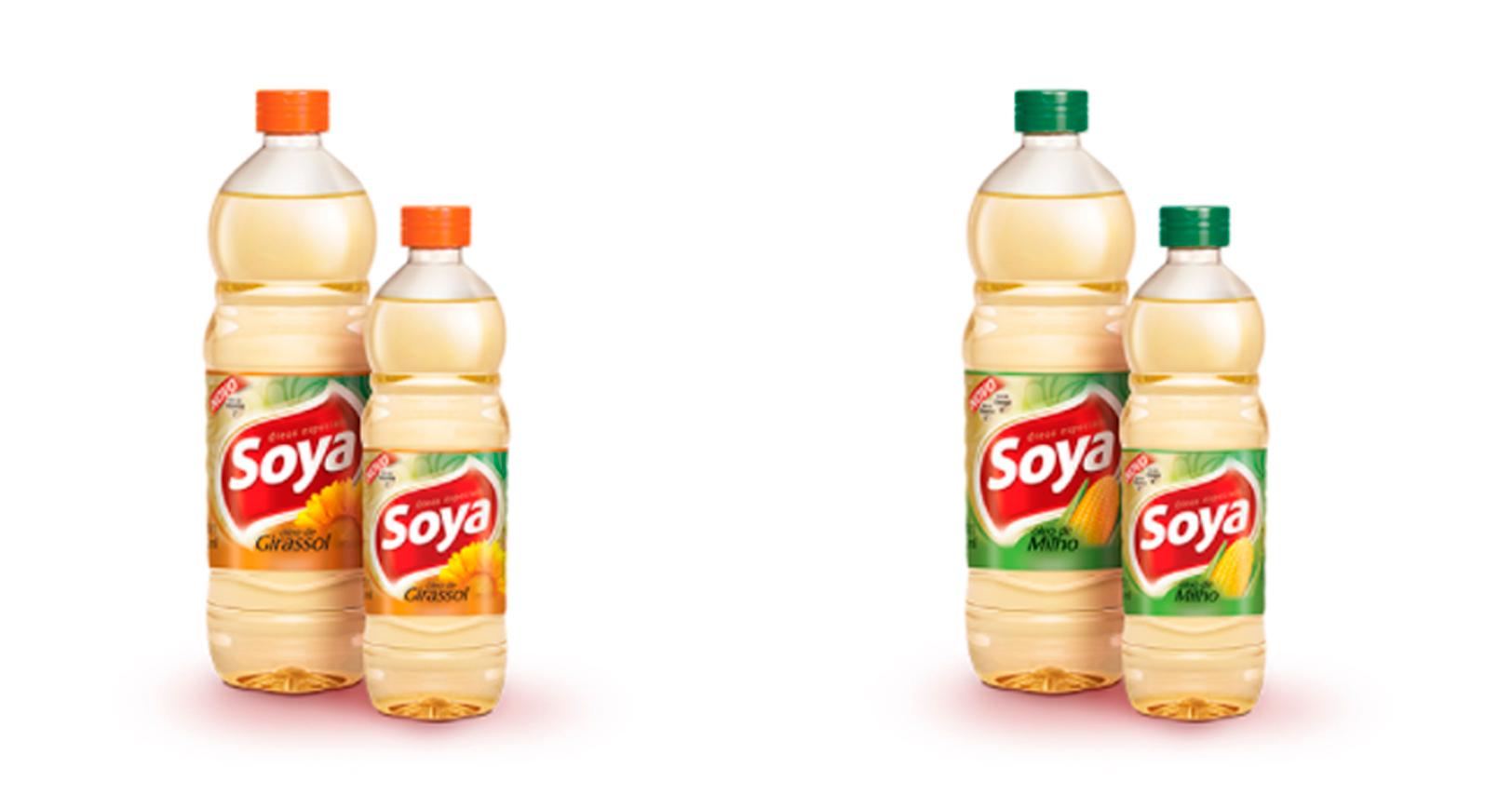 Linha Soya tem mudanças na embalagem