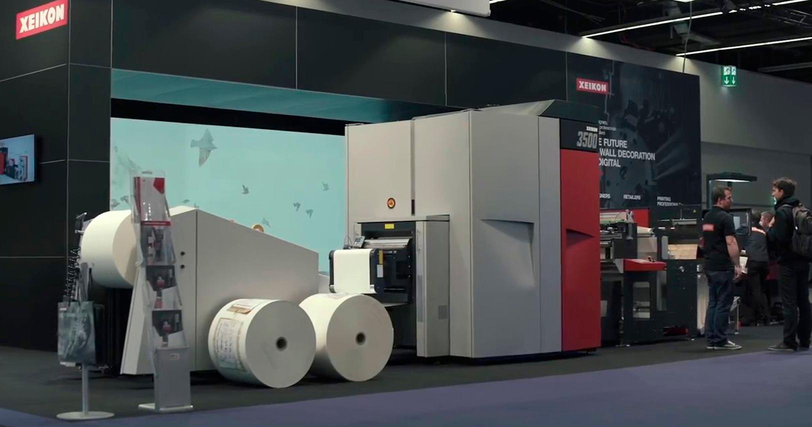 Xeikon traz futuro da produção digital de papel de parede
