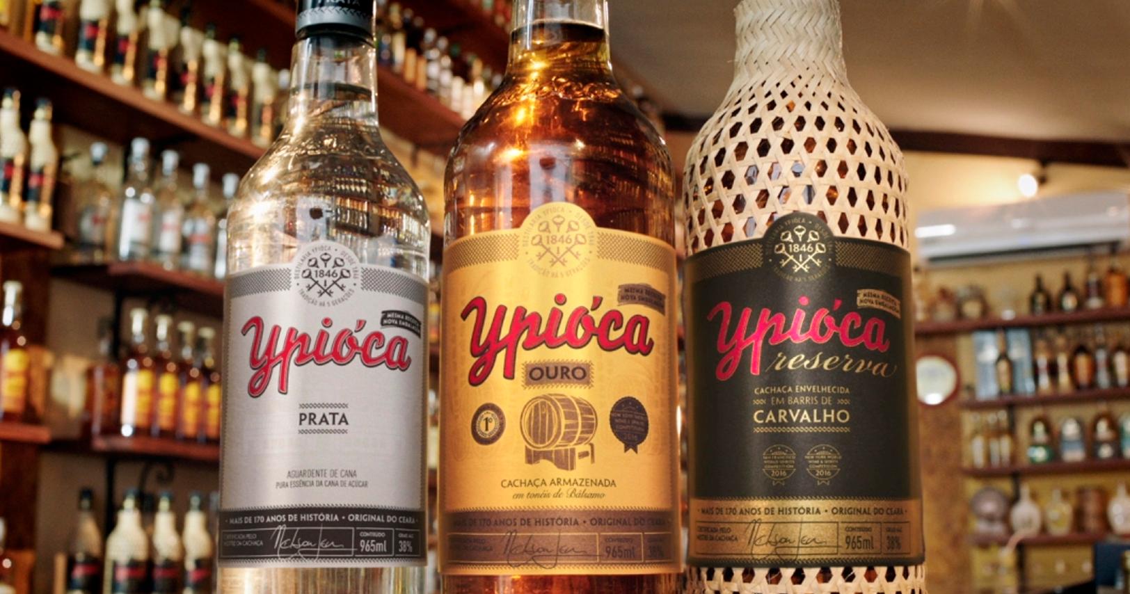 Ypióca renova embalagens e adota novo posicionamento