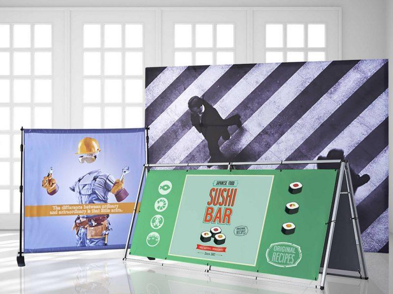 Pixartprinting inova com produtos para comunicação visual e sinalização.