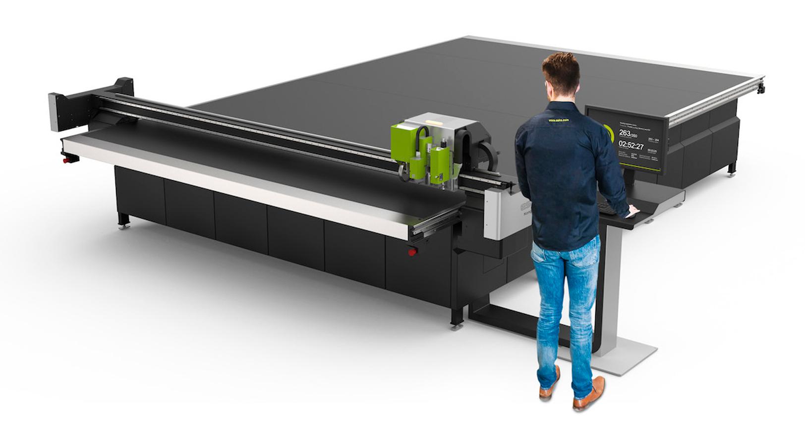 Esko lança mesa de corte digital Kongsberg C66