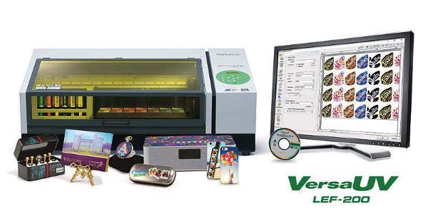 Nova impressora plana LEF-200 UV da Roland DG