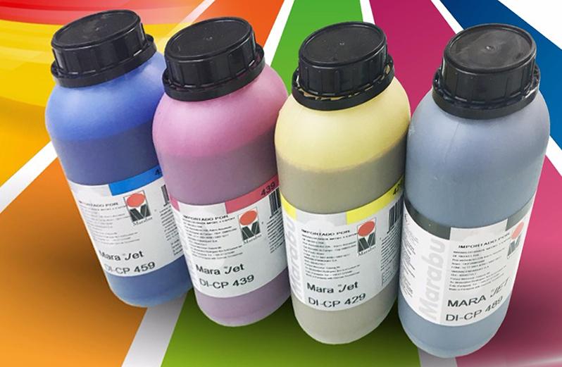 Tinta MaraJet DI-CP da Marabu é compatível com diversos equipamentos