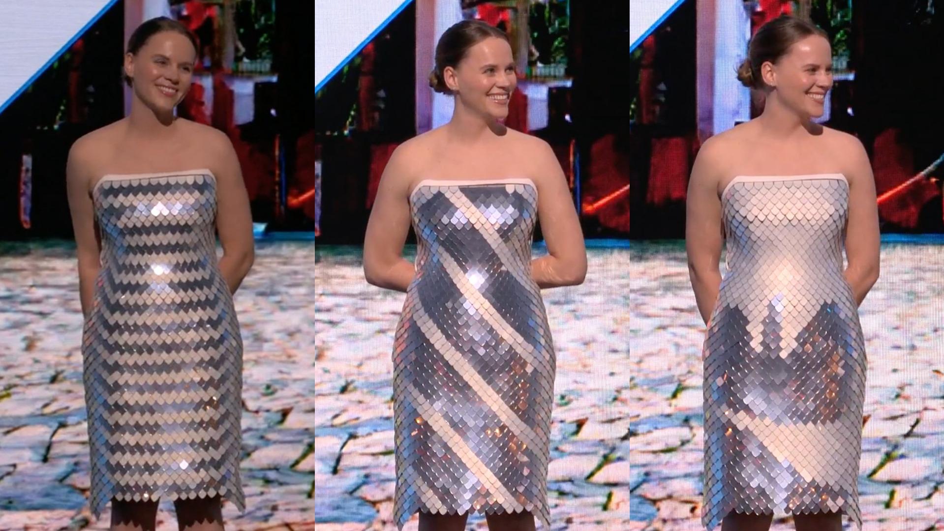 Adobe revoluciona a moda com vestido digital de padrões mutáveis