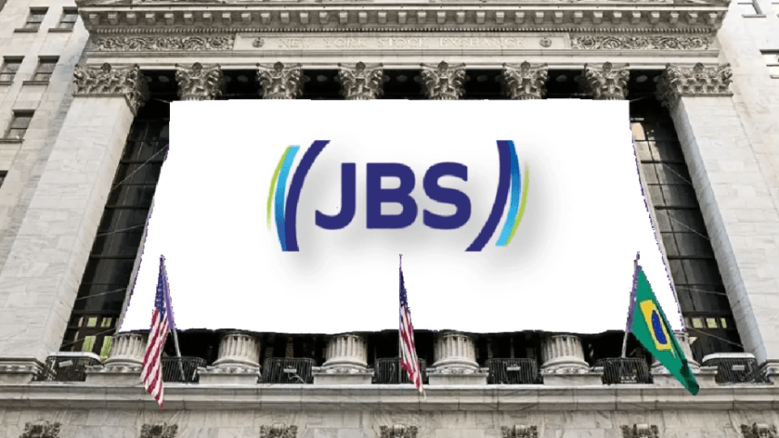 JBS avança para a Bolsa de NY e se aproxima do S&P 500