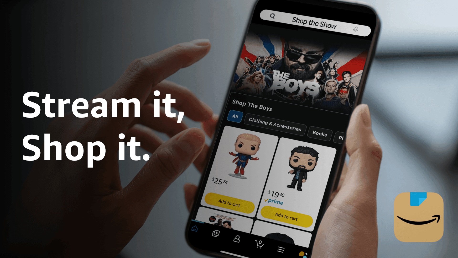 Amazon acelera integração entre entretenimento e varejo com Shop the Show