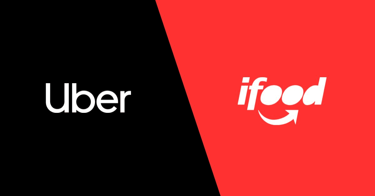 Uber e iFood unem forças para disputar liderança em mobilidade e delivery no Brasil