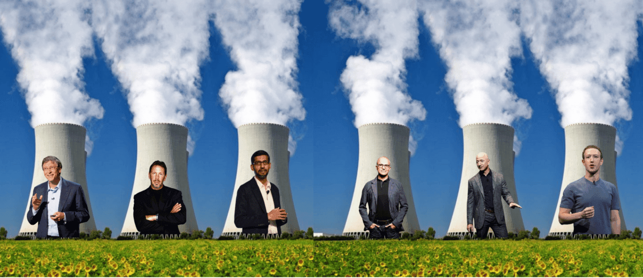 Energia nuclear vira o trunfo das big techs na corrida pela IA